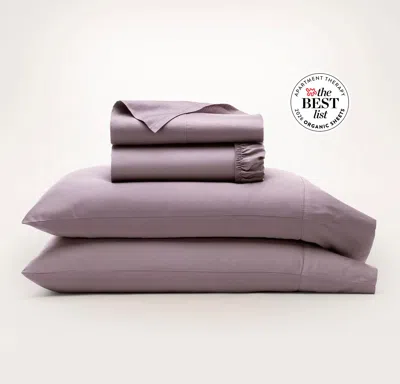 Boll & Branch Percale Hemmed Sheet Set