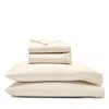 Boll & Branch Percale Hemmed Sheet Set, King In Neutral