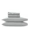 Boll & Branch Percale Hemmed Sheet Set, King In Shore