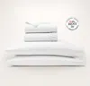 Boll & Branch Percale Hemmed Sheet Set In White