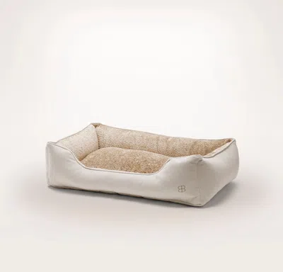 Boll & Branch Piped Edge Pet Bed In Neutral