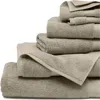 Boll & Branch Plush 6-piece Organic Cotton Bath Sheet Set In Oak