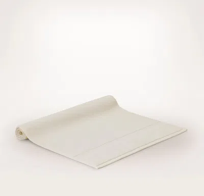 Boll & Branch Plush Bath Mat In White