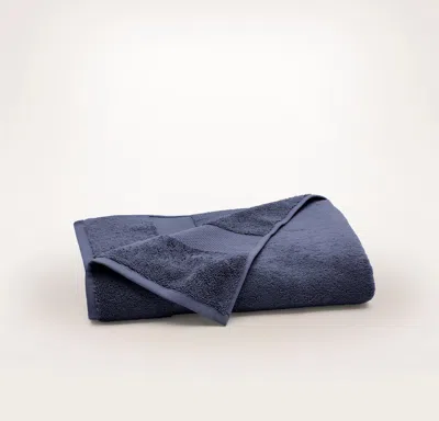 Boll & Branch Plush Bath Towel In Blue