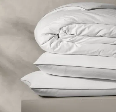 Boll & Branch Reserve Embellished Duvet Set In Purple