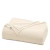 Boll & Branch Ribbed Knit Blanket, Full/queen In Neutral