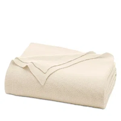 Boll & Branch Ribbed Knit Blanket, Full/queen In Natural