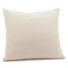 Boll & Branch Ribbed Knit Euro Sham In Neutral