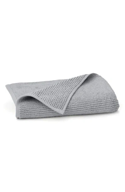 Boll & Branch Ribbed Organic Cotton Bath Towel In Gray