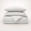 Boll & Branch Seersucker Duvet Set, Full/queen