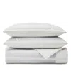 Boll & Branch Shoreline Quilt Set, Full/queen In White