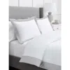 Boll & Branch Signature Colorblock Organic Cotton Duvet Cover & Sham Set In White
