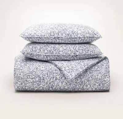 Boll & Branch Signature Comforter Set In Blue
