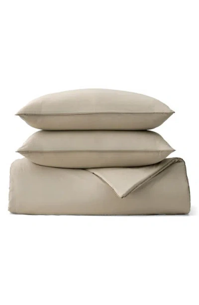 Boll & Branch Signature Comforter Set In Brown