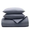 Boll & Branch Signature Comforter Set, Full/queen In Gray