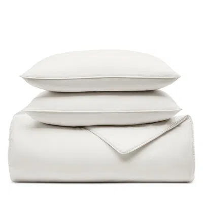 Boll & Branch Signature Comforter Set, Full/queen In White