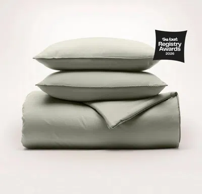 Boll & Branch Signature Comforter Set In Gray