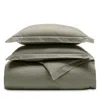 Boll & Branch Signature Cotton Hemmed Duvet Set, Twin/twinxl In Juniper