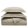 Boll & Branch Signature Cotton Hemmed Duvet Set, Twin/twinxl In Oak