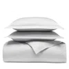 Boll & Branch Signature Cotton Hemmed Duvet Set, Twin/twinxl In Sky