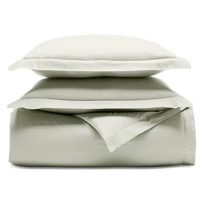 Boll & Branch Signature Cotton Hemmed Duvet Set, Twin/twinxl In White
