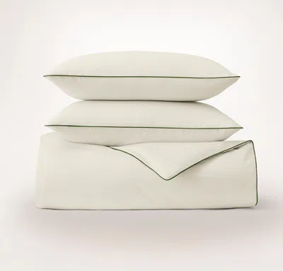 Boll & Branch Signature Embellished Duvet Set
