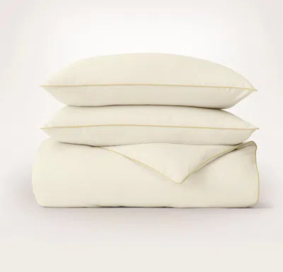 Boll & Branch Signature Embellished Duvet Set