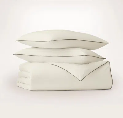 Boll & Branch Signature Embellished Duvet Set In Animal Print