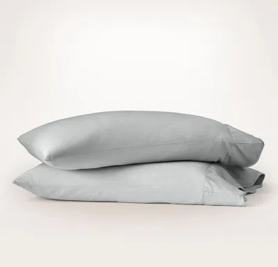 Boll & Branch Signature Embellished Pillowcase Set In Gray