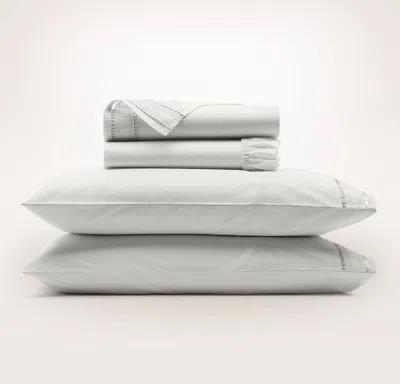 Boll & Branch Signature Embellished Sheet Set In White