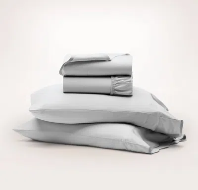 Boll & Branch Signature Embellished Sheet Set In Gray