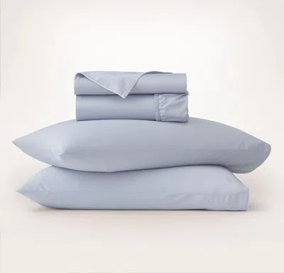 Boll & Branch Signature Embellished Sheet Set In Blue