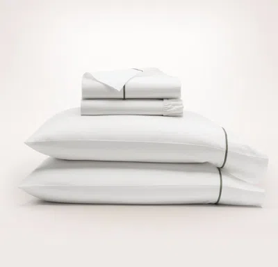 Boll & Branch Signature Embellished Sheet Set In White