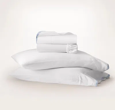 Boll & Branch Signature Embellished Sheet Set In White