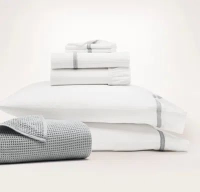 Boll & Branch Signature Embellished Starter Bundle In Gray