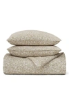 Boll & Branch Signature Garden Comforter Set In Brown