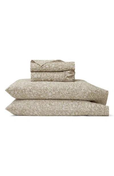 BOLL & BRANCH BOLL & BRANCH SIGNATURE GARDEN PRINT HEMMED ORGANIC COTTON SHEET SET