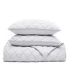 Boll & Branch Signature Hand Stitched Cloud Comforter Set, Full/queen In White