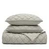 Boll & Branch Signature Hand Stitched Cloud Comforter Set, Full/queen In Green