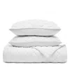 Boll & Branch Signature Hand Stitched Cloud Comforter Set, Full/queen In White