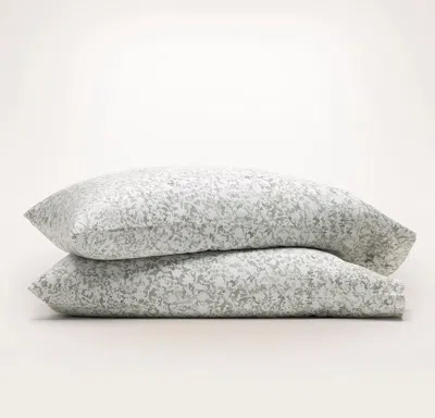 Boll & Branch Signature Hemmed Pillowcase Set In Green