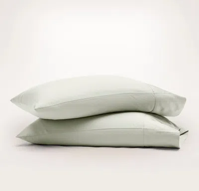 Boll & Branch Signature Hemmed Pillowcase Set In White