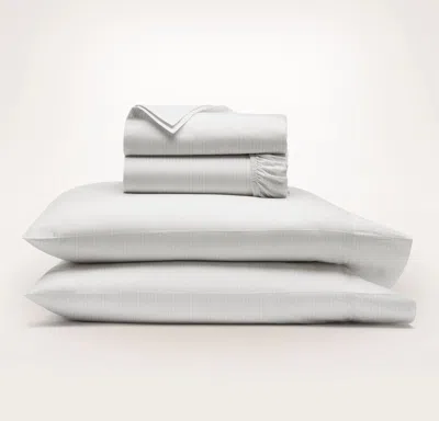 Boll & Branch Signature Hemmed Sheet Set In Neutral