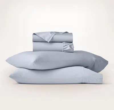 Boll & Branch Signature Hemmed Sheet Set In Blue