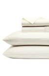 Boll & Branch Signature Hemmed Sheet Set In Cream