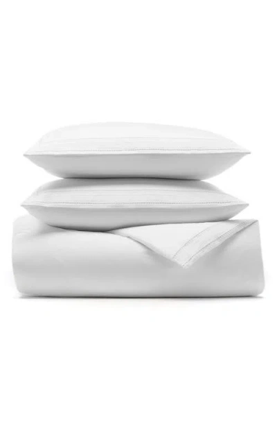 Boll & Branch Signature Ladder Stitch Duvet Cover & Shams Set In Gray