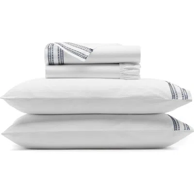 Boll & Branch Signature Ladder Stitch Organic Cotton Sheet Set In White