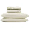 Boll & Branch Signature Ladder Stitch Organic Cotton Sheet Set In Cream/sand