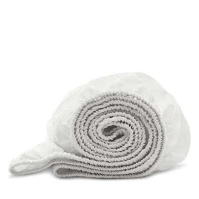 Boll & Branch Signature Organic Cotton Crib Fitted Sheet In Grey