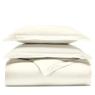 Boll & Branch Signature Organic Cotton Hemmed Duvet Set, King/california King In Cream